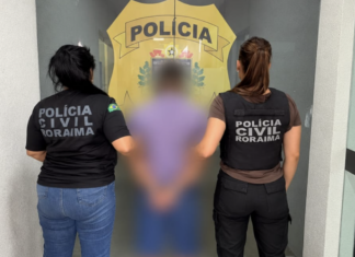 Homem é preso suspeito de feminicídio após perícia contrariar versão de acidente em Boa Vista