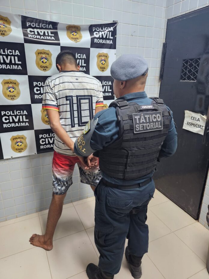 Homem é preso com crack, skank e R$ 420 após tentar fugir da PM em Boa Vista