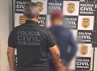 Homem é preso em Boa Vista por descumprir medida protetiva, invadir casa e ameaçar ex-companheira Homem