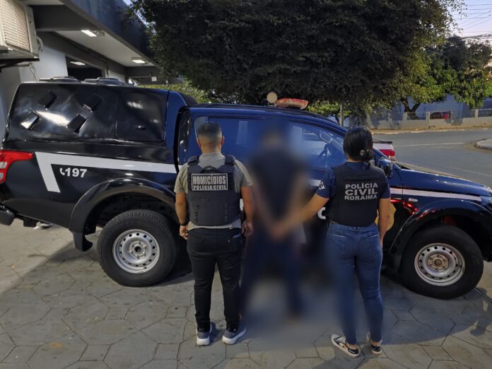 Polícia Civil prende segundo suspeito de envolvimento em homicídio no bairro Liberdade, em Boa Vista
