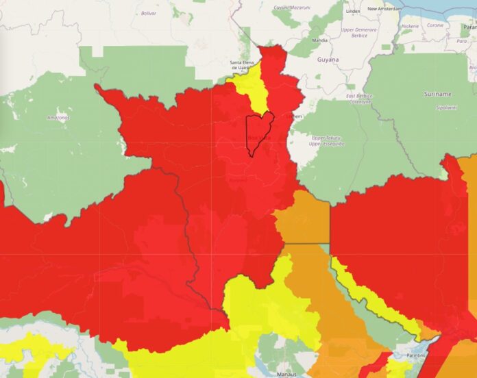RORAIMA SETEMBRO Onze municípios de Roraima estão em alerta de seca severa em áreas de Agricultura Familiar, aponta Cemaden