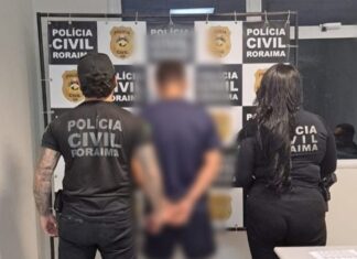 Homem de 27 anos é preso por violência doméstica contra a própria mãe em Boa Vista homem violência doméstica