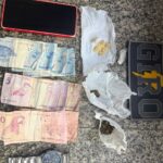 Homem é preso com cocaína, maconha e pasta base no Sílvio Leite homem cocaína maconha