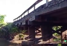 DNIT restringe tráfego de cargas pesadas na ponte sobre o Igarapé Baruaninha da BR-432 em Roraima DNIT restringe tráfego de cargas pesadas na ponte sobre o Igarapé Baruaninha da BR-432 em Roraima