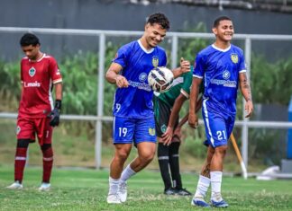 Atacante de Roraima marca três gols em estreia pelo Nacional no Campeonato Amazonense Sub-18 atacante futebol roraima amazonense