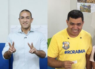Candidatos ao Governo e ao Senado votam na manhã deste domingo (4) em Boa Vista