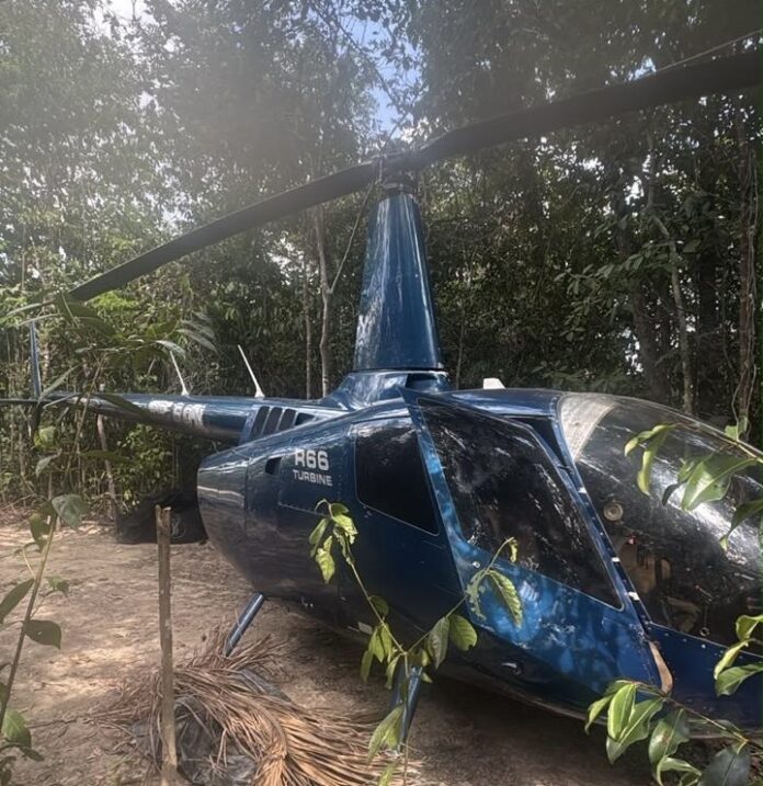 helicoptero drogas Amajari
