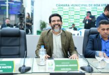 Melquisedek Menezes é diplomado vereador de Boa Vista após cassação de Deyvid Carneiro vereador Melquisedek