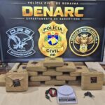 Polícia Civil apreende 18 quilos de skunk e prende dois suspeitos de tráfico em Boa Vista