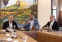 Sampaio e Arthur Henrique fazem primeira reunião conjunta para transição do governo de Roraima arthur sampaio