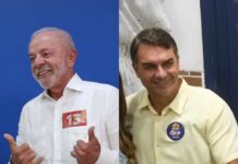 Lula e Flávio Bolsonaro votam no segundo turno e demonstram confiança na vitória