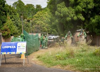 Serviços de limpeza atendem quatro bairros de Boa Vista nesta semana limpeza urbana boa vista