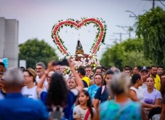 Programação da festa de Nossa Senhora Aparecida terá missas, novena, pedalada e romaria em Boa Vista