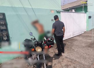 Homem é preso após furtar motocicleta em frente à Defensoria Pública em Boa Vista motocicleta homem