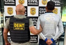 Procurado pela Justiça do Acre por tráfico de drogas é preso em Roraima homem foragido