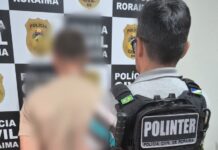 Homem condenado a 22 anos de prisão por estuprar a própria sobrinha de 10 anos é preso em Cantá homem