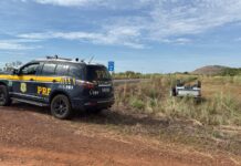 Colisão entre carreta e caminhonete deixa motorista ferido na BR-401, em Roraima acidente colisão