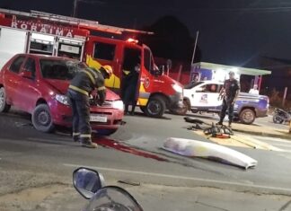Motociclista morre após colisão com carro no São Vicente motociclsita acidente colisão