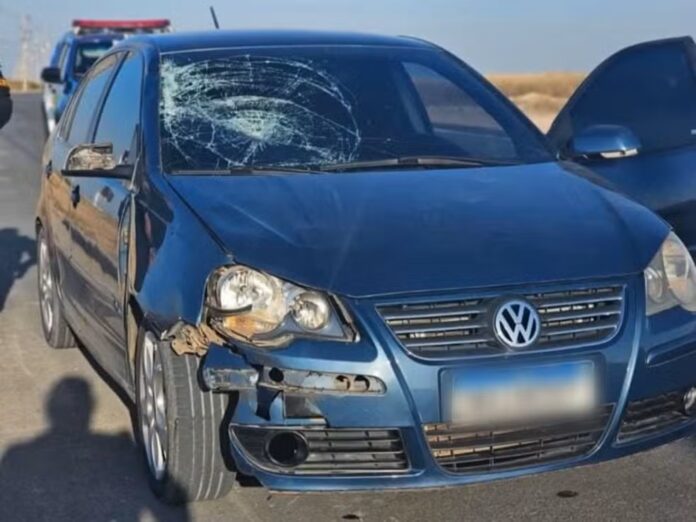 carro-1- Motorista é encontrado dormindo dentro de carro após atropelar atleta e fugir sem prestar socorro