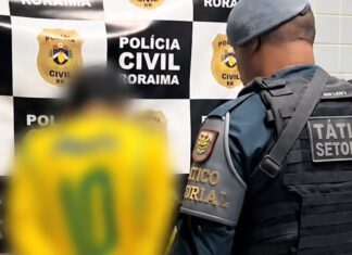 Jovem é preso após cair de motocicleta roubada durante fuga da PM