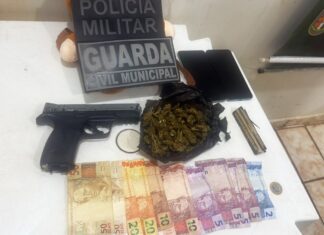 Dupla é presa por suspeita de tráfico de drogas e envolvimento em furtos de motos em Bonfim Dupla é presa por suspeita de tráfico de drogas e envolvimento em furtos de motos em Bonfim